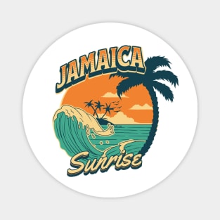 Jamaica Sunrise Magnet